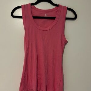 Pink tank top